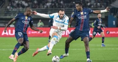باريس سان جيرمان ضد مارسيليا فى كلاسيكو ناري بالدوري الفرنسي