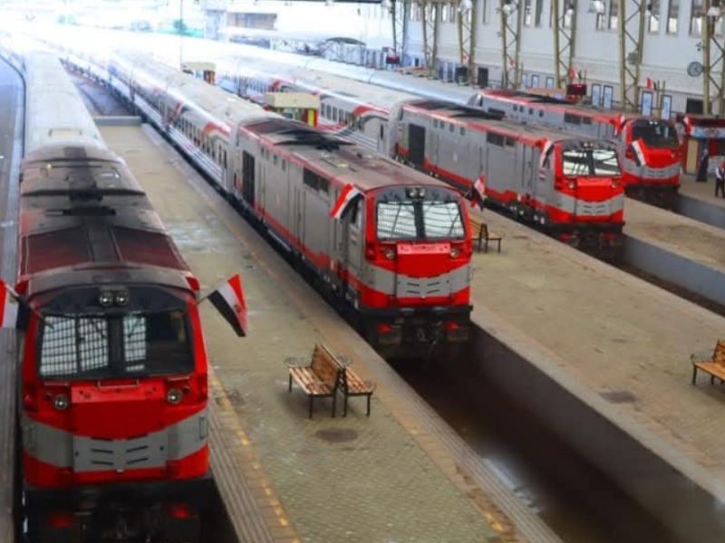 مواعيد القطارات المكيفة والروسي اليوم الأحد 8 فبراير 2026